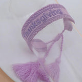 Vintage Thanksgiving Embroidery Bracelets for Women