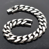 Stainless Steel Men Bracelet Cuban Links & Chains Bangle Accessory