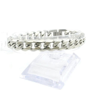 10mm Stainless Steel Men's Bracelet Rock Bangle Male Accessory
