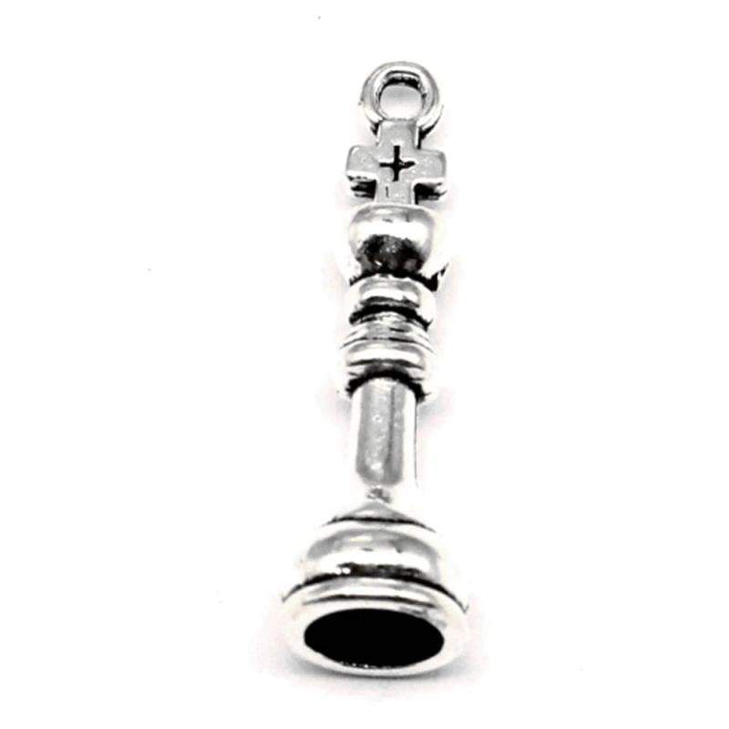 Chess Charm Jewelry DIY Finding 40pcs 8x26mm
