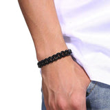 Men's Gold-plated Stainless Steel Cuban Chain Bracelet
