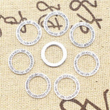Skeleton Circles Charm for DIY Jewelry Making 180pcs