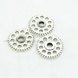 Sweet Bell Four Alloy Gear Charm Jewelry Findings 30pcs/lot