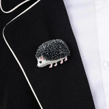 Enamel Hedgehog Brooches Porcupine Pin Kids Coat Bag Badges Badges Drip Oil Pins