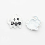 6pcs Enamel Cat Charms For DIY Jewelry Making