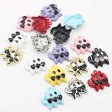 6pcs Enamel Cat Charms For DIY Jewelry Making