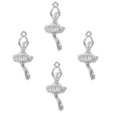 20Pcs Shopping Lady Hat Charms for Necklaces Bracelet