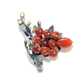 Retro Tree Pin Brooches Women Ins Personality Corsage Pin Set