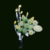 Retro Tree Pin Brooches Women Ins Personality Corsage Pin Set