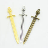Game throne John snow cat sword charms pendants D0915