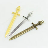 Game throne John snow cat sword charms pendants D0915