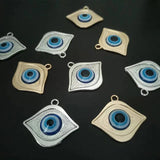 10pcs 33x29mm Evil Eye Charm Pendant for Jewelry Making
