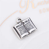 Vintage Holy Bible Charms Pendant for Jewelry Making