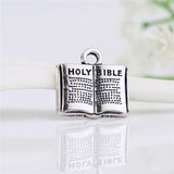 Vintage Holy Bible Charms Pendant for Jewelry Making