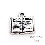Vintage Holy Bible Charms Pendant for Jewelry Making