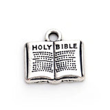 Vintage Holy Bible Charms Pendant for Jewelry Making