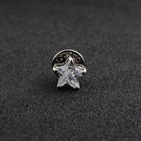 5-Pointed Star Small Brooch Pentagram Badge Pin