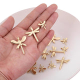 10pcs Alloy Dragonfly Charms Insect Pendants DIY Jewelry Lot