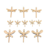 10pcs Alloy Dragonfly Charms Insect Pendants DIY Jewelry Lot