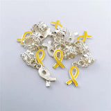 Ribbon Awareness Charms Pendants DIY Bracelet Jewelry