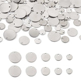 100Pcs Stainless Steel Charms for Necklaces DIY Jewelry Making