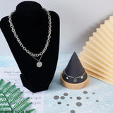 100Pcs Stainless Steel Charms for Necklaces DIY Jewelry Making