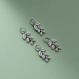 925 Silver Wheat Tassel Pendant Charms DIY Supplies