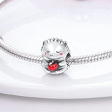 Chameleon Angel Wings Charm Bracelet Necklace Pendant Silver Jewellery Gift