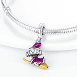 Chameleon Angel Wings Charm Bracelet Necklace Pendant Silver Jewellery Gift