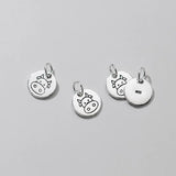 925 Silver Cow Pattern Charms DIY Jewelry Accessory Gift