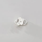 925 Sterling Silver Flower Connection Charms for DIY Jewelry Necklace