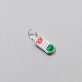 S925 Sterling Silver Abacus Necklace Charm DIY Allery Accessory