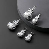925 Sterling Silver Blessing Chinese Charms DIY Jewelry Accessory
