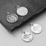 925 Sterling Silver Blessing Chinese Charms DIY Jewelry Accessory