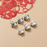 925 Sterling Silver Blessing Chinese Charms DIY Jewelry Accessory