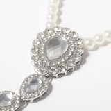 J.Shine Sexy Crystal Anklets for Women Pearl Chain Ankle Bracelet