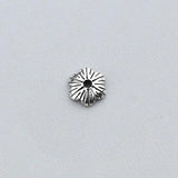 10pcs 925 Sterling Silver 6mm Flower Bead Caps DIY Fine Jewelry Accessory