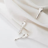 999 Silver Baby Spoon Letter Charms DIY Jewelry Findings