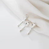 999 Silver Baby Spoon Letter Charms DIY Jewelry Findings