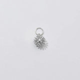 925 Silver Dandelion Charm for DIY Necklace