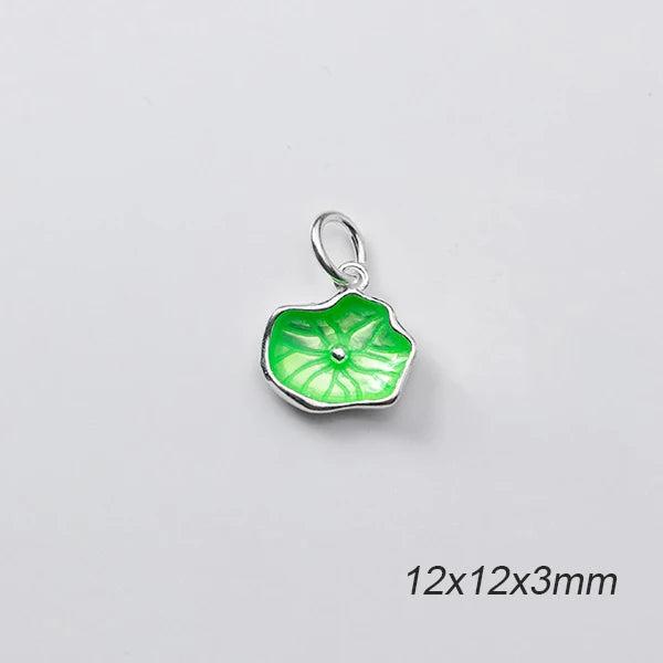 925 Silver Colorful Zircon Charms for DIY Jewelry Making