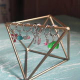 925 Silver Colorful Zircon Charms for DIY Jewelry Making