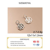 925 Sterling Silver Chinese Luck Charms DIY Jewelry Accessory