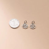 925 Sterling Silver Chinese Luck Charms DIY Jewelry Accessory