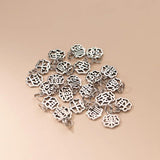 925 Sterling Silver Chinese Luck Charms DIY Jewelry Accessory