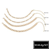 3pcs Vintage Anklet Set Multilayer Adjustable Anklet On Leg Foot Beach Jewelry