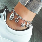 Faux Shell Anklets for Women u2013 Beachy Foot Jewelry