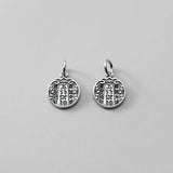 925 Silver Chinese Charms for DIY Necklace Gift