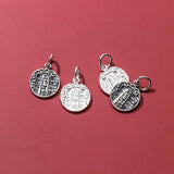 925 Silver Chinese Charms for DIY Necklace Gift