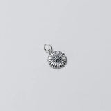 Sterling Silver Daisy Flower Charms DIY Necklace Bracelet Decoration